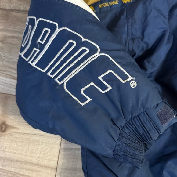 Vintage Notre Dame Blue and Yellow Jacket - Picture 3 of 7